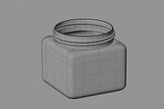 Cream jar 03, an Object 3D Model by fahad121 (Thumbnail 6 of 6)