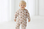 Toddler's Bodysuit Lifestyle Mockup, a Shirt Mockup by 1001 mockups (Thumbnail 4 of 8)