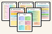 2026 Digital ADHD Cleaning Planner, a Stationery Template by Designmela01 (Thumbnail 3 of 8)