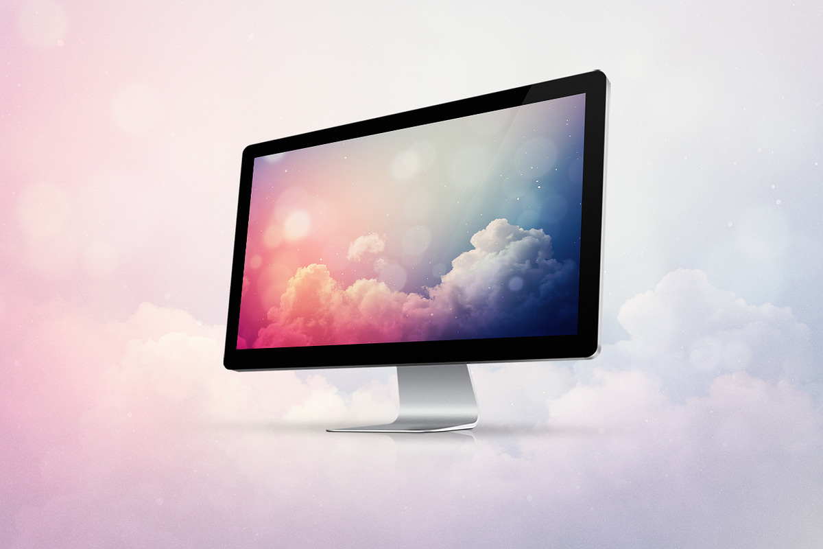 Bokeh SKY Backgrounds, a Wallpaper Graphic by BIBIART (Photo 2 of 5)