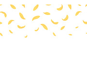 Yellow falling petals. Flower petal, a Background Graphic by LadadikArt (Thumbnail 1 of 3)