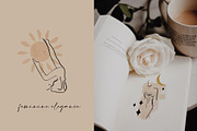 Poster Bundle Mystical Women Modern, a Decorative Illustration by Kaya Fonts (Thumbnail 5 of 23)