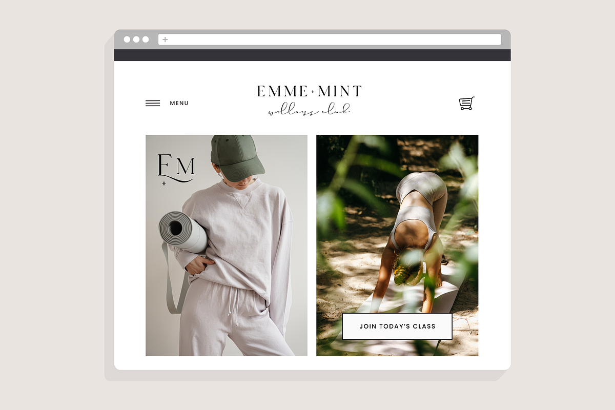 3-in-1 Yoga & Wellness Canva Bundle, a Templates & Theme by Erin Cassidy (Photo 15 of 26)