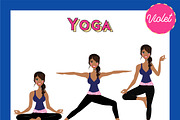 Yoga Teacher Portrait Creator, a Person Illustration by Lauren Lesley Studio (Thumbnail 41 of 43)