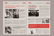 Newspaper Layout, a Magazine Template by ContestDesign (Thumbnail 3 of 3)