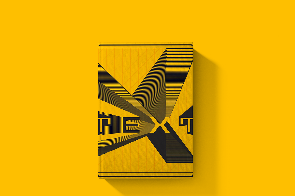 Yellow Geometric Cover Design Bundle, a Poster Template by NJ Himel (Photo 14 of 40)