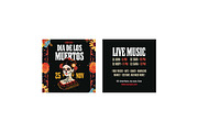 Dia Muertos Print & Social Media, a Print Template by McLittle Stock (Thumbnail 5 of 6)