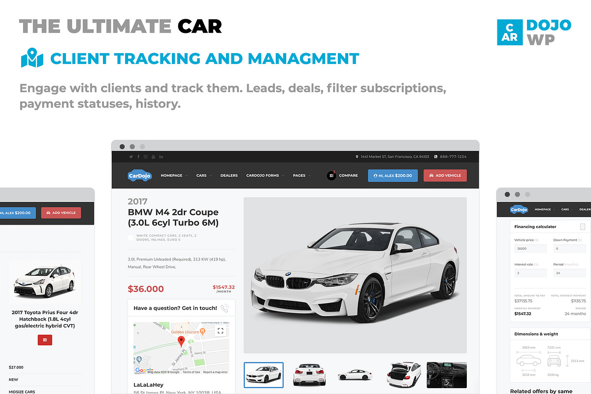 CarDojo - Automotive WordPress Theme, a WordPress Template by FantasyThemes (Photo 5 of 5)