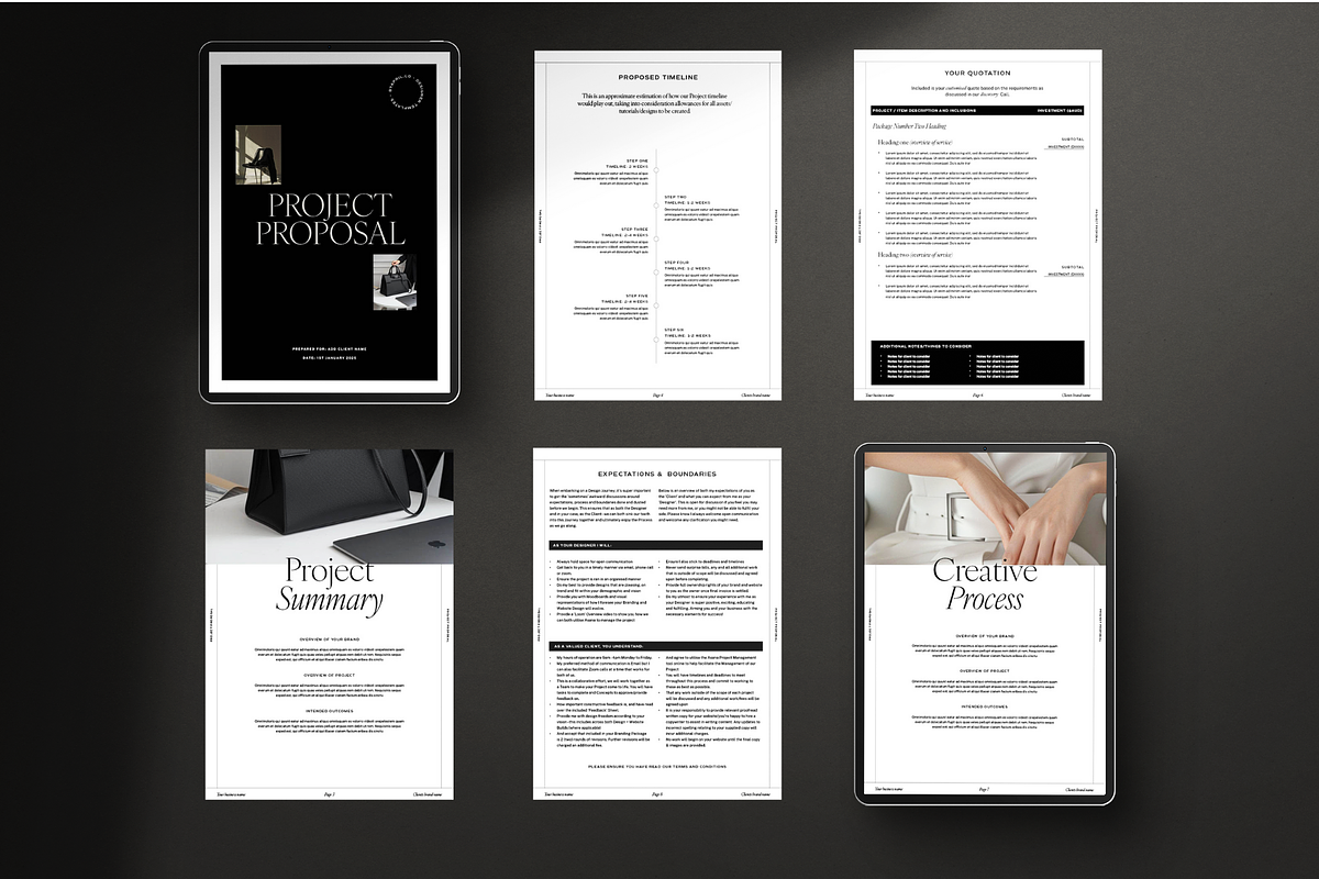 Project Proposal Template, a Presentation Template by ByApril.Co Creative House (Photo 3 of 7)