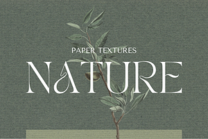 Paper Textures: Nature