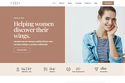 Business Coach for Women Template, a Landing Page Template by Design Spade (Thumbnail 1 of 11)