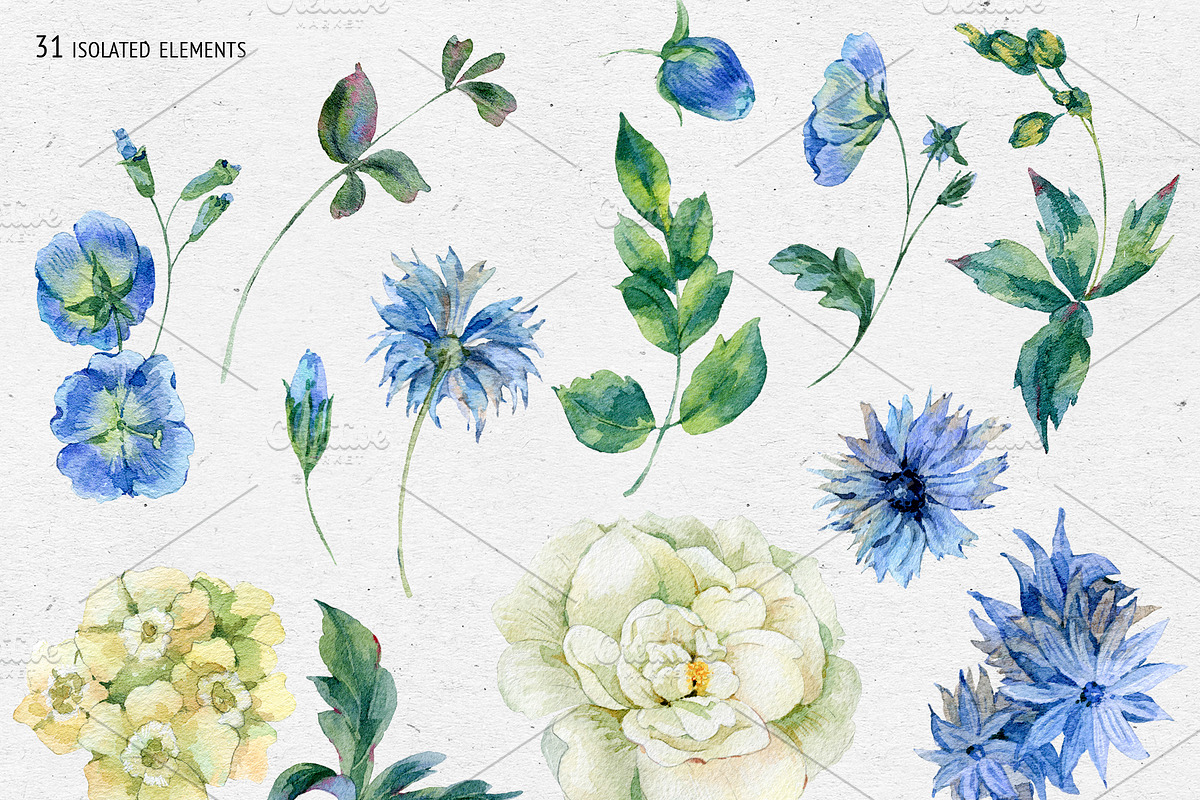 Drops of summer flowers., an Illustration by Depiano (Photo 5 of 10)