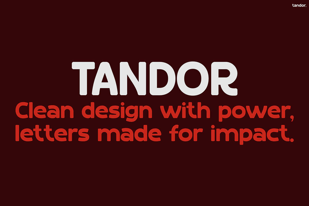 Tandor, a Sans Serif Font by Pinisi ART (Photo 9 of 10)