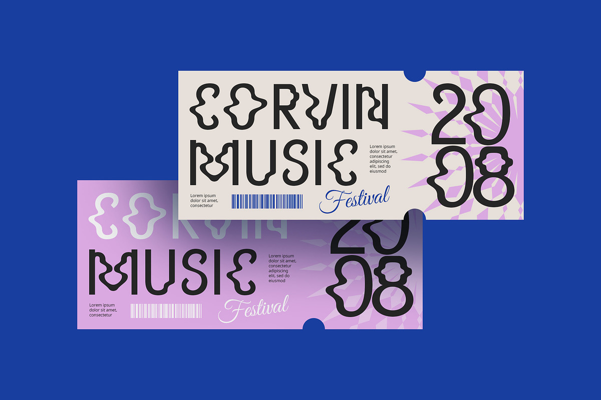 CS Sherman – Trippy Font, a Sans Serif Font by Craft Supply Co. (Photo 4 of 8)