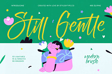 Still Gentle Modern Brush Font