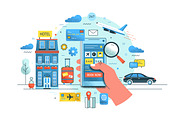 Booking online concept, a Technology Illustration by Good Studio (Thumbnail 1 of 3)