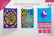 Psychedelic Background 04. Art., a Decorative Illustration by KENO Mascots (Thumbnail 2 of 6)