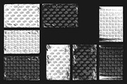 Hearts - 80 Grunge Patterns, a Pattern Graphic by Tustan (Thumbnail 9 of 12)