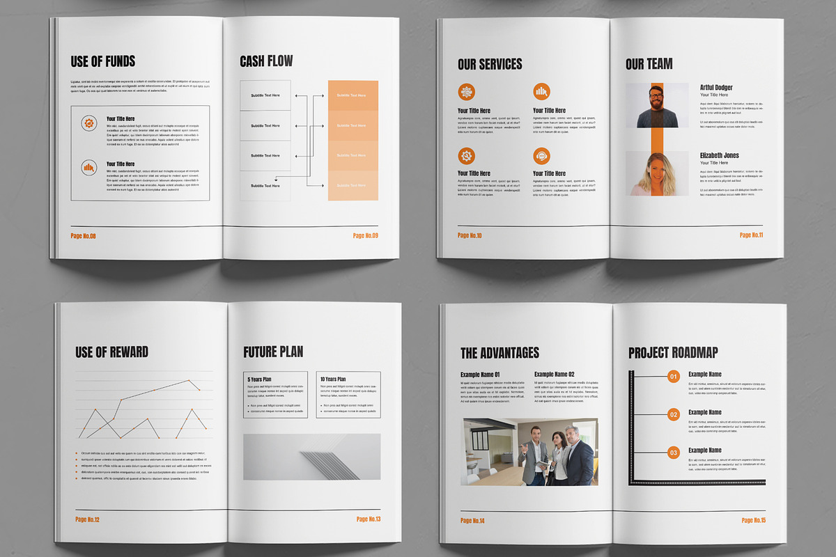 White Paper Design Template, a Brochure Template by MightyDesign (Photo 3 of 6)