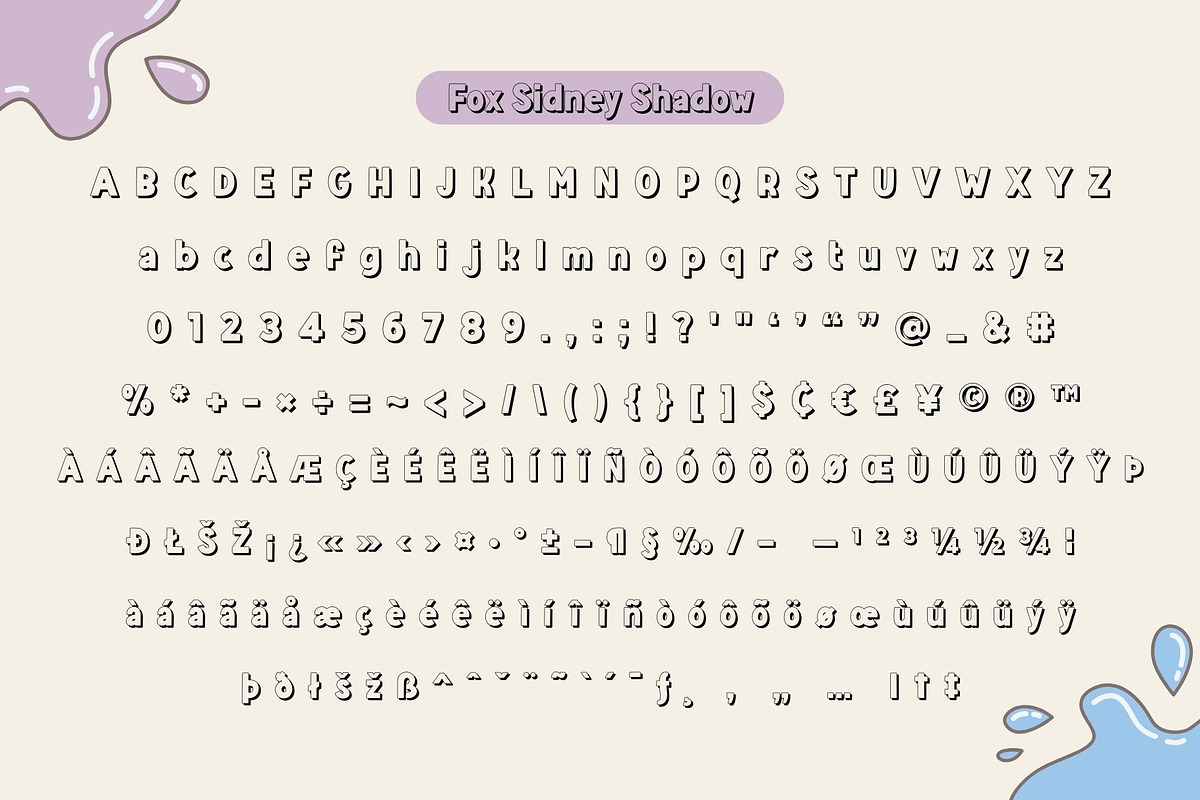 Fox Sidney : 4 Font Style, a Handwritten Font by Fox7 By Rattana (Photo 12 of 13)