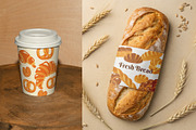 Bread Pastry Bakery products vector, a Food Illustration by Neliakott ♥ (Thumbnail 9 of 11)