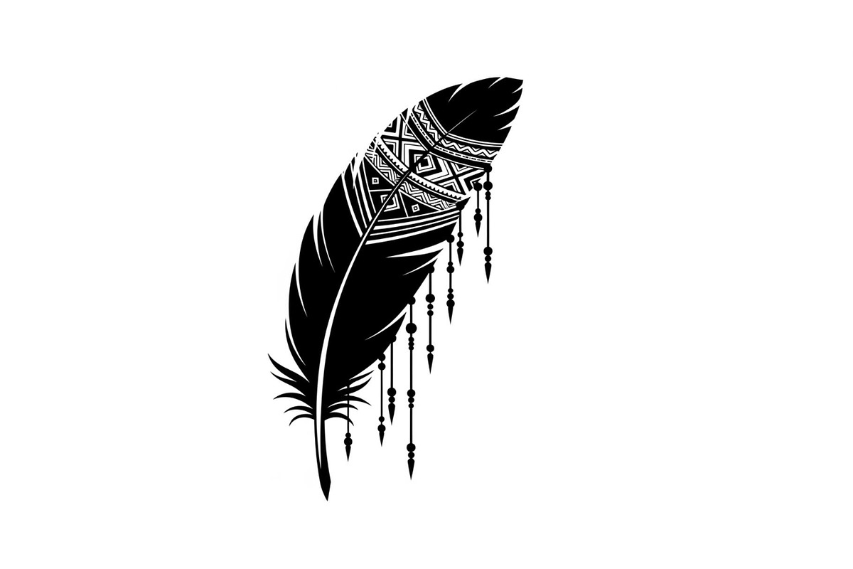 Boho Tribal Feather Bundle, an Illustration by Designs_River (Photo 10 of 31)
