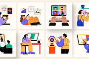 Animated Creative Illustrations, a Decorative Illustration by Brickclay (Thumbnail 2 of 5)