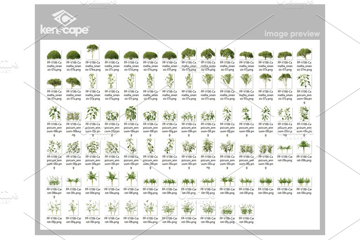 81 Farm Plants Photo Overlays, a Nature Photo by KenScape (Photo 3 of 3)