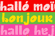 Ateri - Wiggly Bold San Serif, a Sans Serif Font by Elena Choo (Thumbnail 11 of 12)