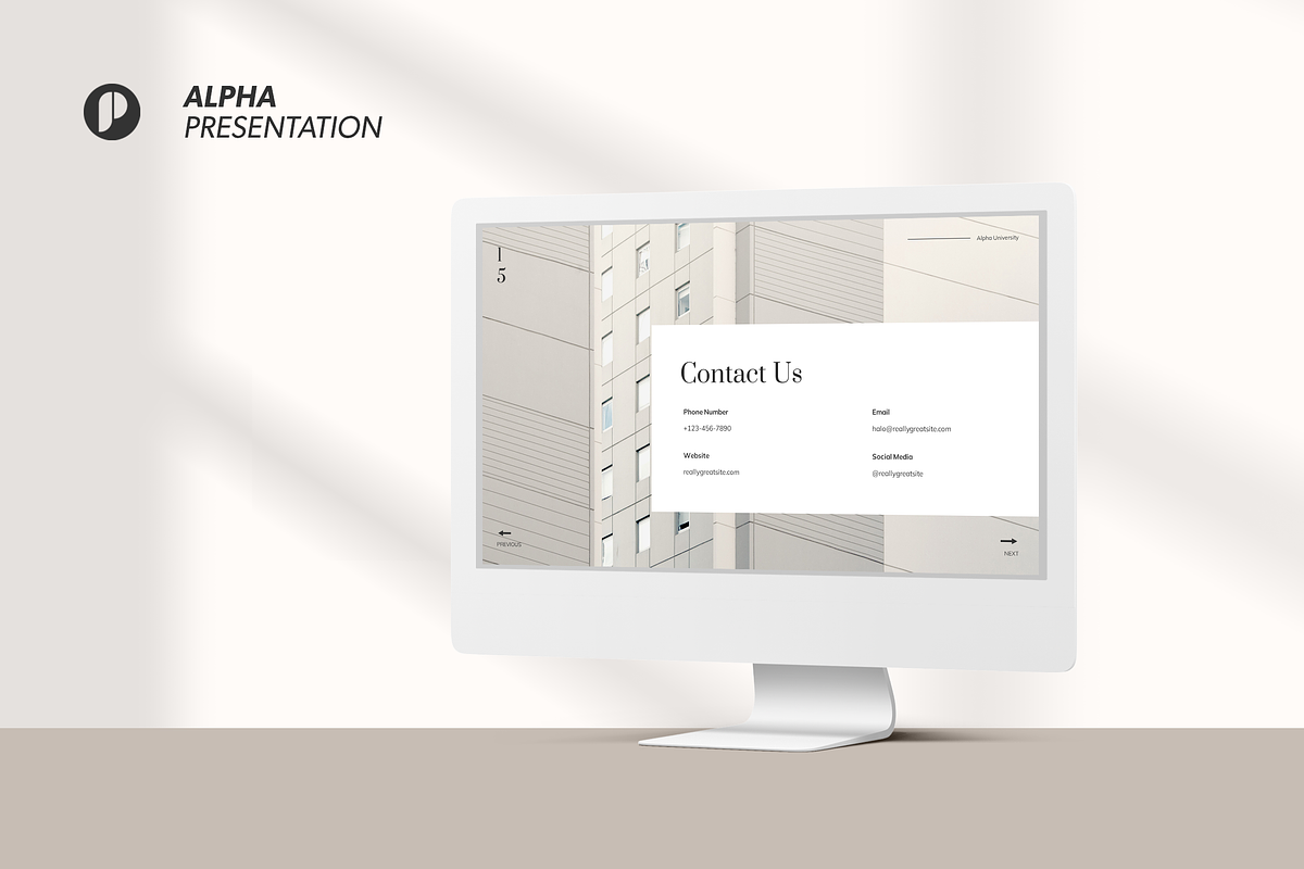 University Profile Presentation, a Presentation Template by peterdraw