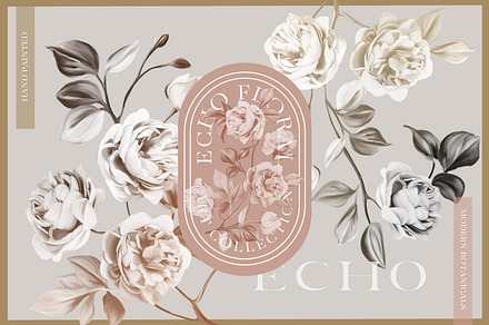 Echo Modern Botanicals Collection, a Decorative Illustration by Eclectic Anthology
