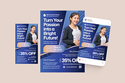 Admission University Flyer, a Flyer Template by MMPixelCraft (Thumbnail 4 of 4)
