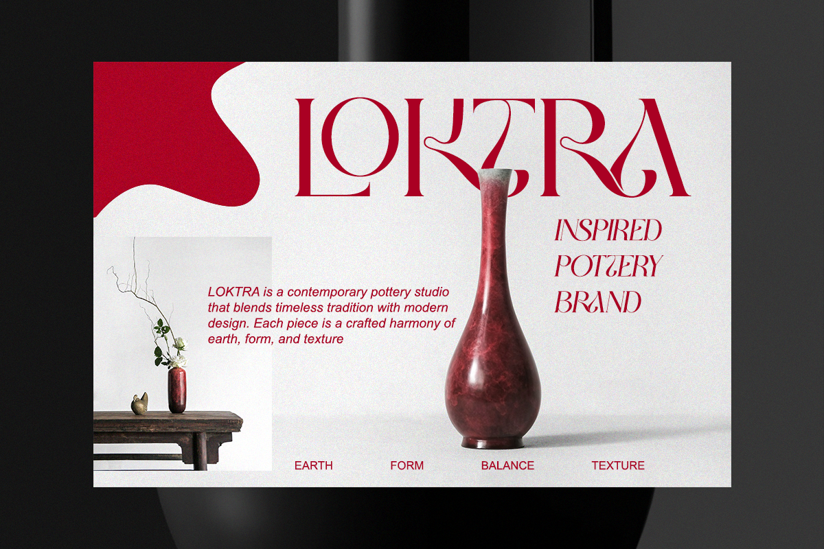 Brigata - Modern Luxury Branding, a Serif Font by Qweera Studio (Photo 7 of 12)