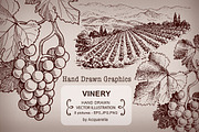 VINERY Graphic illustrations set, an Illustration by Acquarella (Thumbnail 1 of 2)