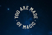 Moonchild | A Celestial Display Font, a Handwritten Font by Creative Wannabe (Thumbnail 4 of 5)