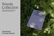 Woods Collection A4 Poster Mockup 2, a Print Template by By Beyond (Thumbnail 1 of 4)