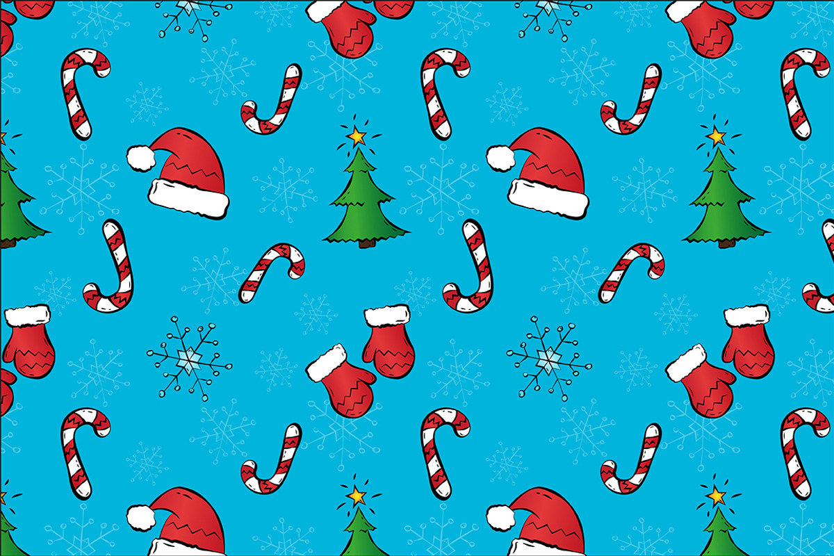 Christmas pattern. Seamless., a Pattern Graphic by AnastasiaFlowStudio