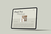 iPad Pro Mockup, an iPad Mockup by Graphicbars (Thumbnail 13 of 25)