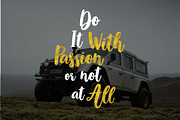 Vision bold script font, a Script Font by doffdog (Thumbnail 5 of 6)