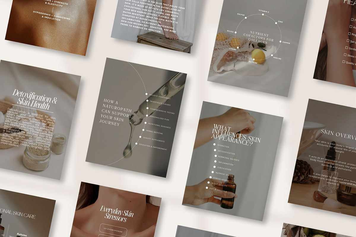 Skin Aesthetic Instagram Posts Canva