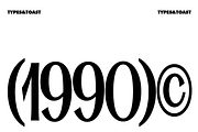 Bagel Typography, a Serif Font by Types&Toast (Thumbnail 3 of 16)
