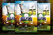 Golf Flyer, a Flyer Template by Basez Flyers (Thumbnail 1 of 4)