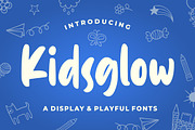 Kidsglow - Fun Font, a Font by Good Java Studio (Thumbnail 1 of 7)