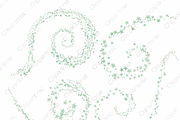 Mint Green Cute Watercolor Stars, an Illustration by ClipartBrat Graphics (Thumbnail 5 of 5)