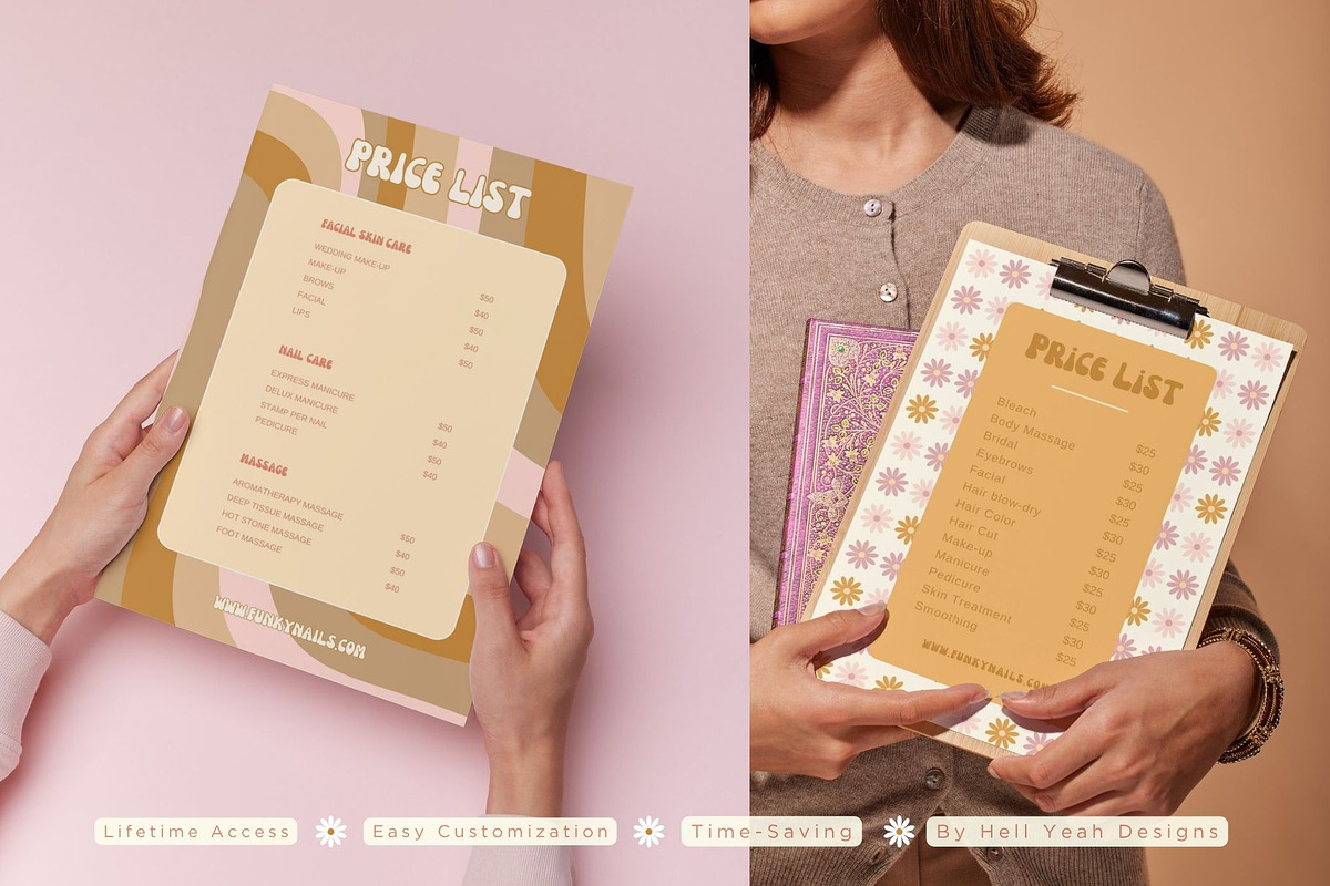 Retro Groove Branding Starter Kit, a Branding & Logo Template by Hell Yeah Designs (Photo 15 of 15)