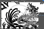 Viking Dragon, Fafnir Knotwork Art, a Decorative Illustration by Abysm Internal (Thumbnail 3 of 4)