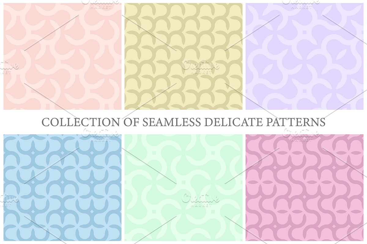 Colorful delicate curly patterns, a Pattern Graphic by ExpressShop (Photo 1 of 5)