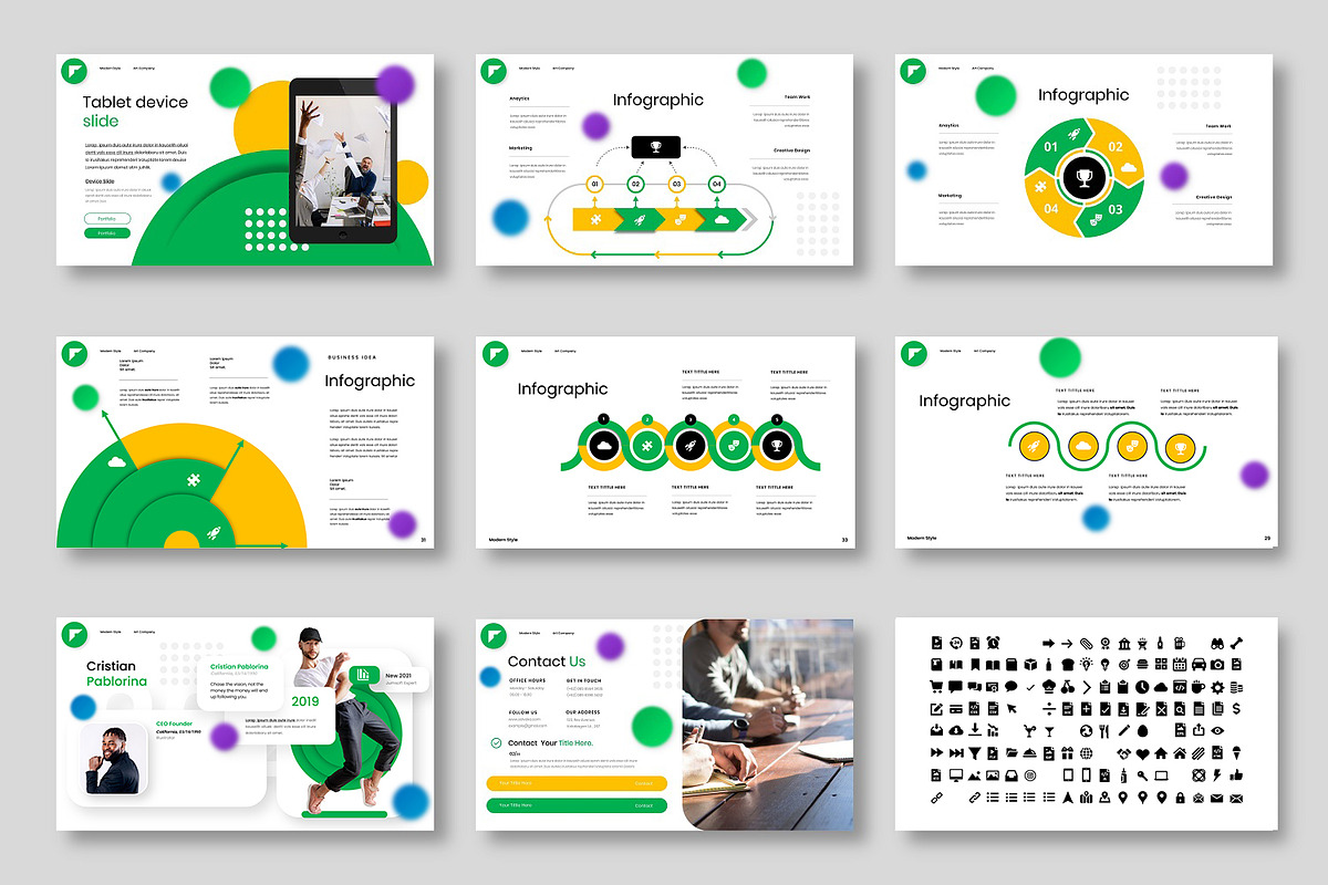 Mariot - Business Google Slide Templ, a Presentation Template by Dens Creative Studio (Photo 5 of 6)