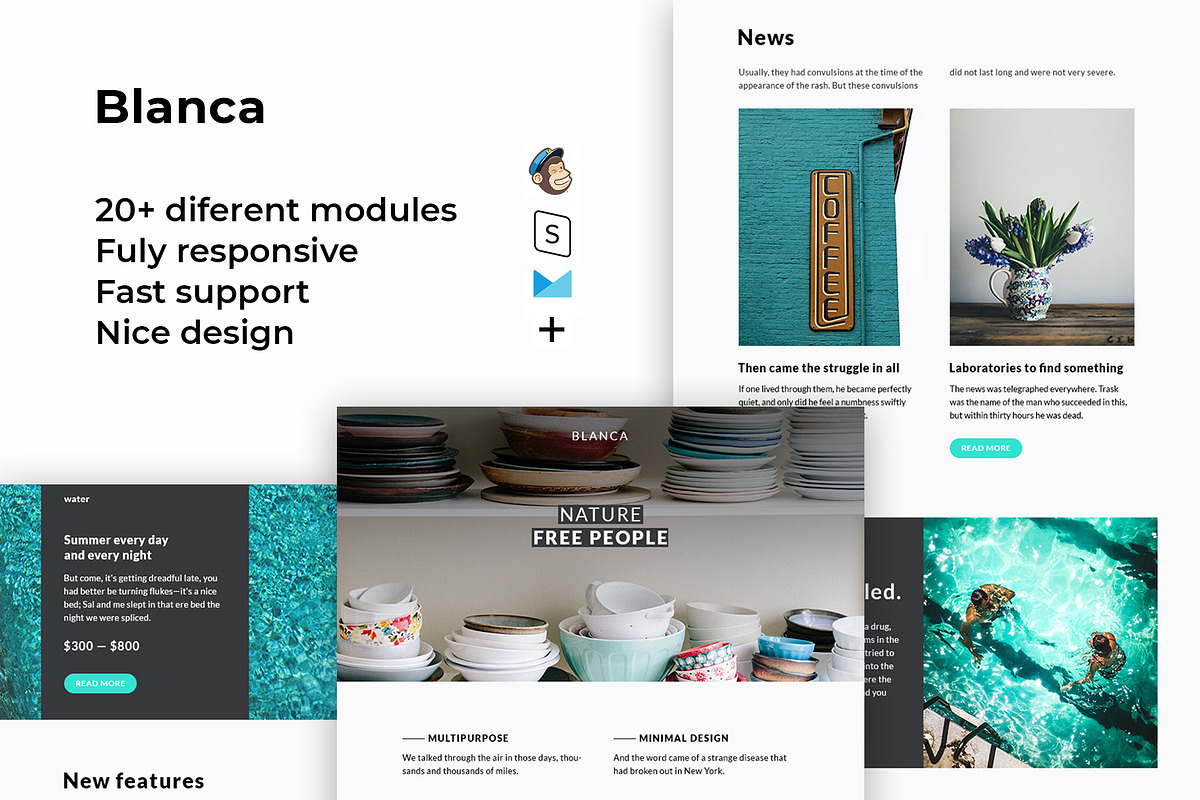 Blanca – Responsive Email template, an Email Template by ThemesCode