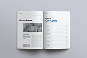 White Paper Template Layout, a Brochure Template by Creative-Work (Thumbnail 2 of 8)